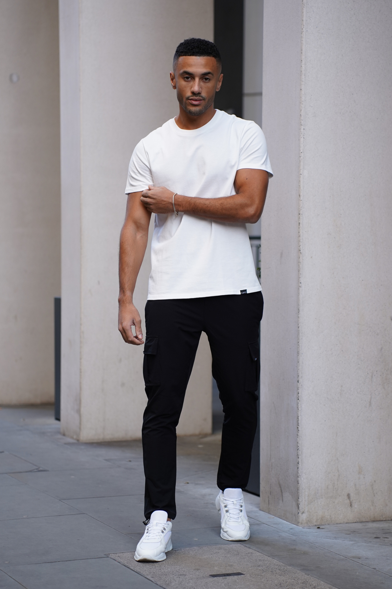 LG - Pantalon cargo UTILITY Toggle V2 - Noir