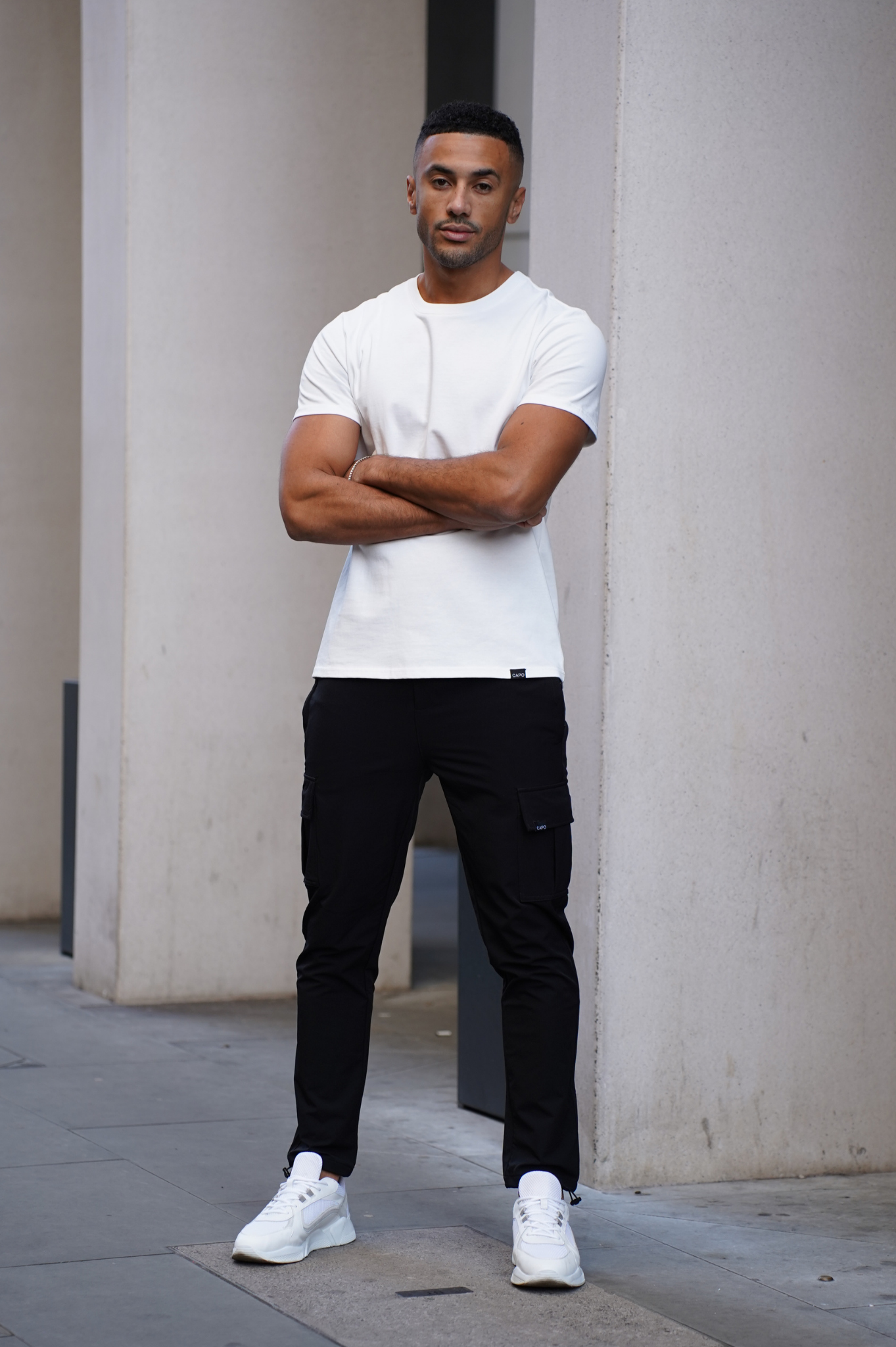 LG - Pantalon cargo UTILITY Toggle V2 - Noir