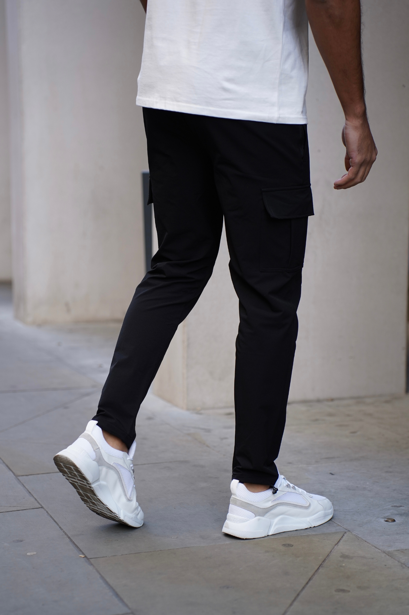 LG - Pantalon cargo UTILITY Toggle V2 - Noir