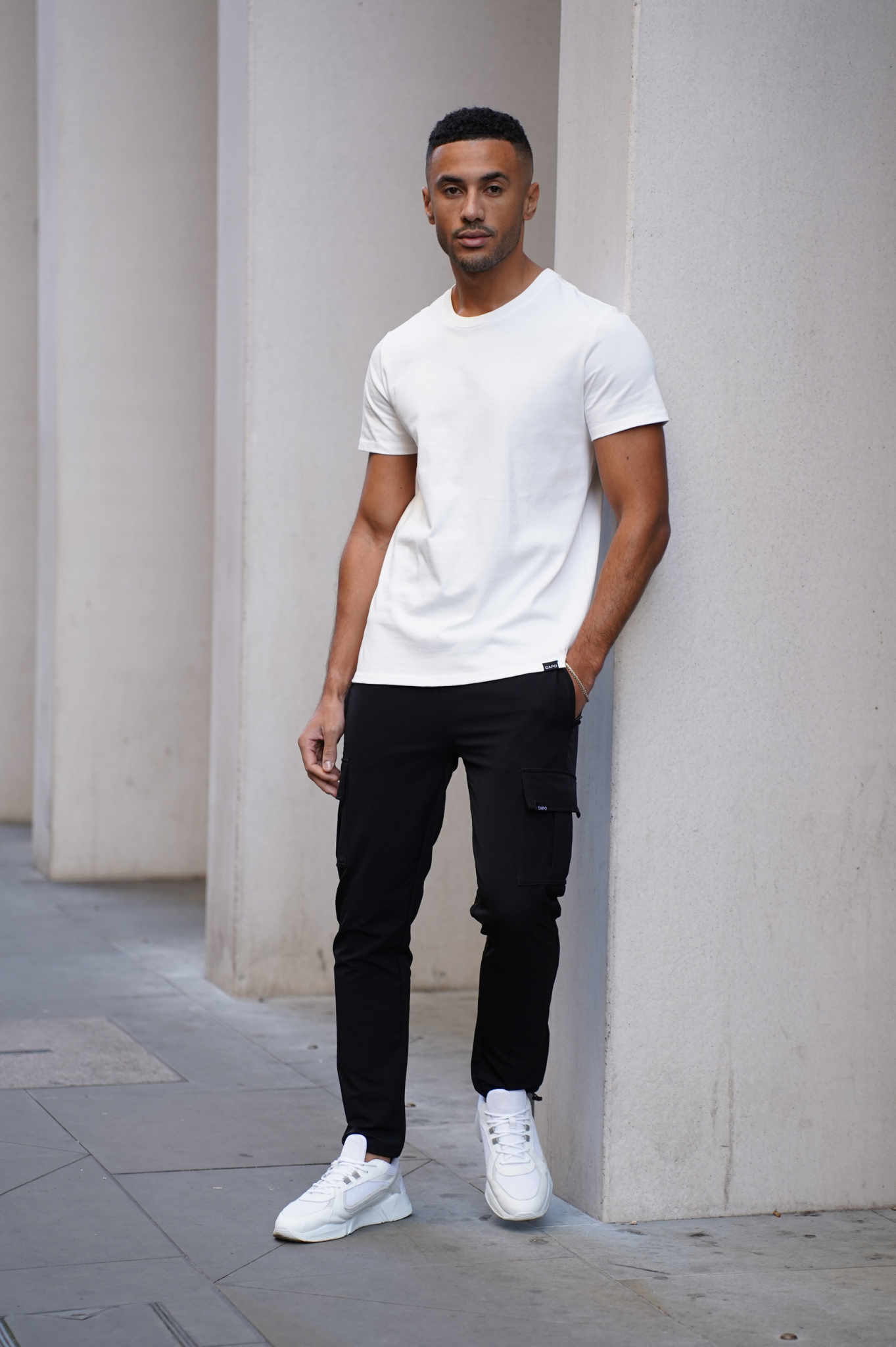 LG - Pantalon cargo UTILITY Toggle V2 - Noir