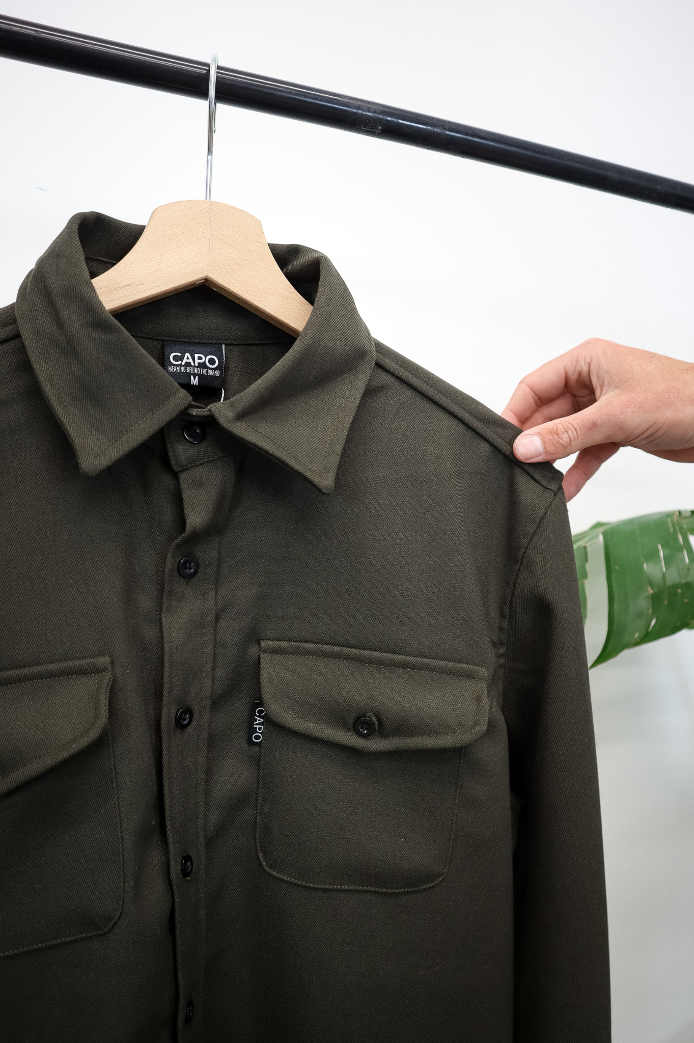 LG OVERSHIRT - Khaki