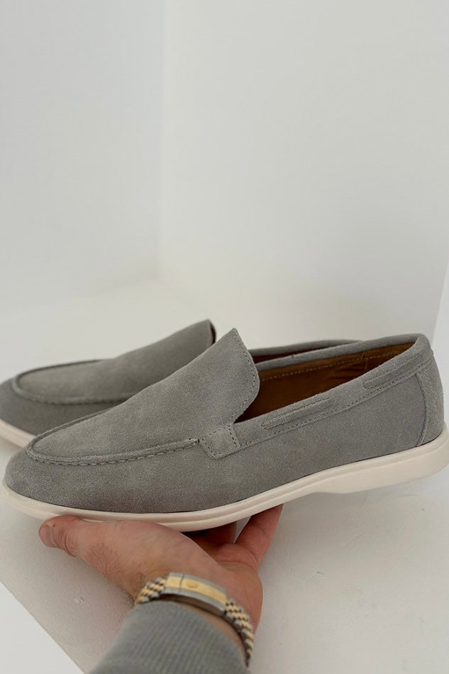 LES MOCASSINS MILANO - GRIS