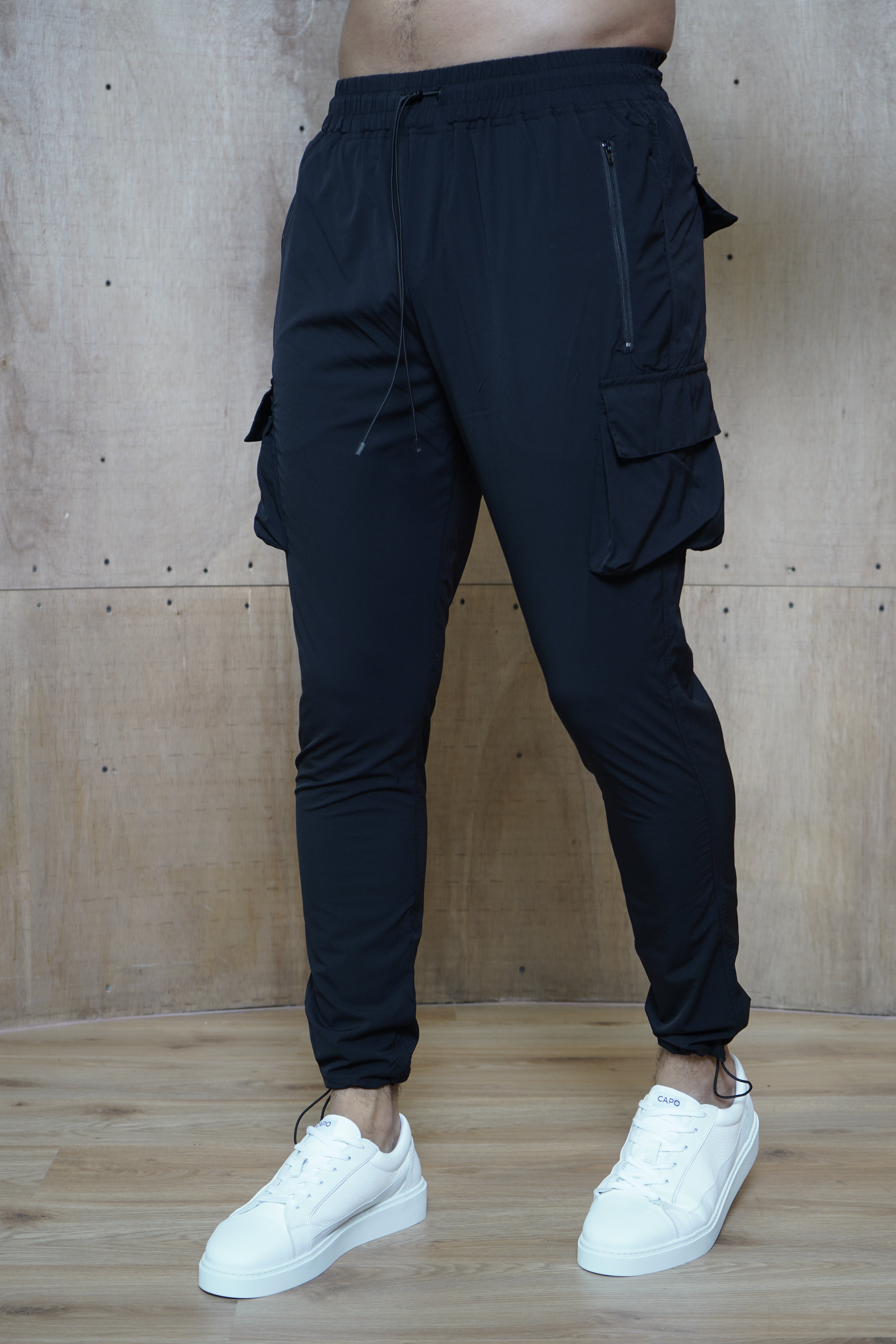 Pantalon Cargo Léger - Bleu Marine